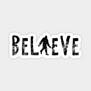 Believe In Bigfoot Sasquatch Yeti Magnet