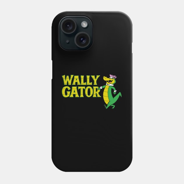 Wally Gator Logo Style Phone Case by szymkowski