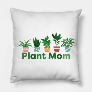 Plant Mom Design Pillow