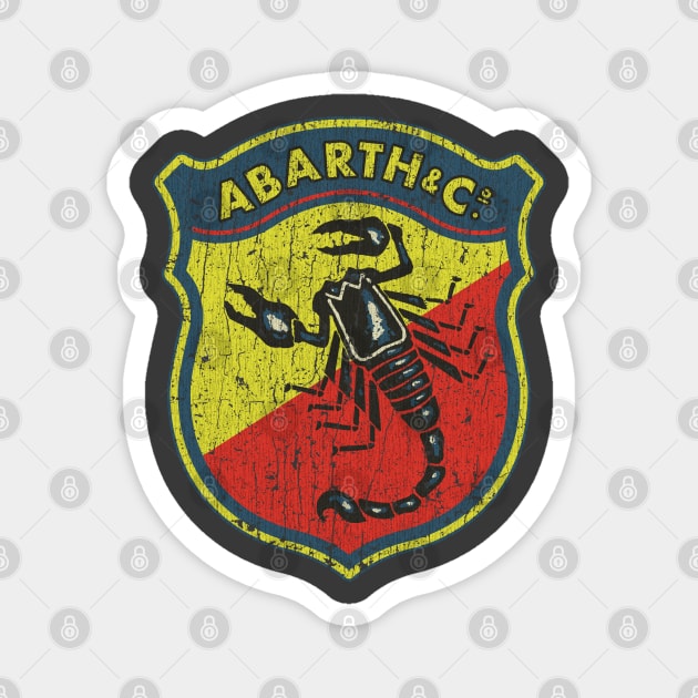 Abarth & Co. Shield 1954 Magnet by JCD666