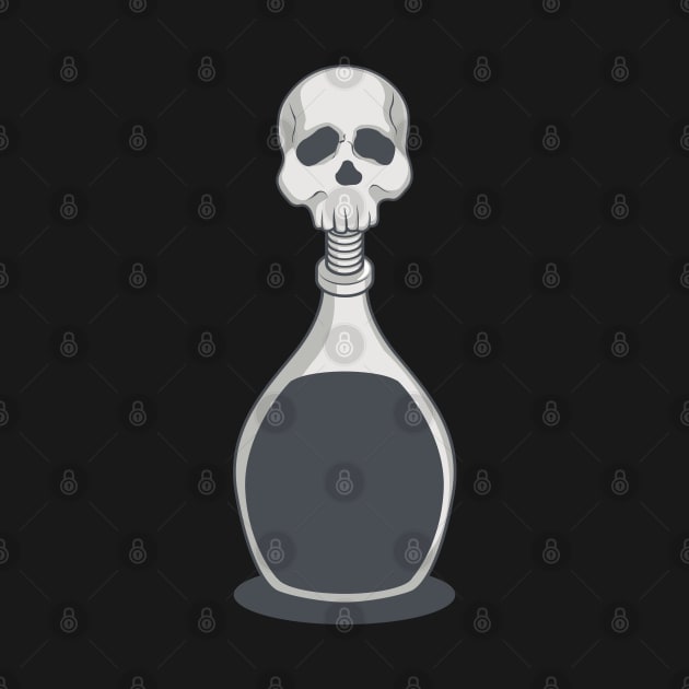 Bottle of Death Poison by Asykar