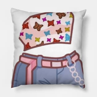 girls outfit Pillow