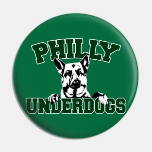 Philly Underdogs Philadelphia Football Fan Philly Philly Pin