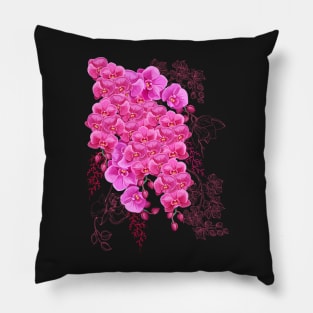 Orchid Burst Pillow