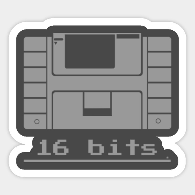 snes cartridge Videogames Sticker TeePublic