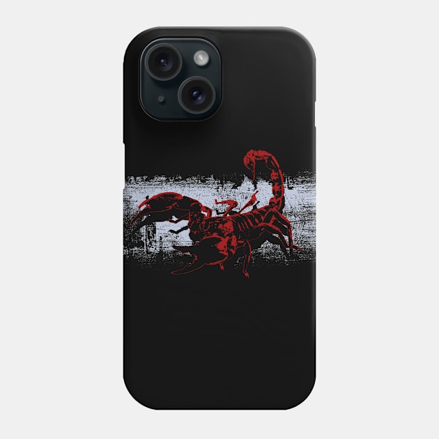 Scorpion with stinger ready to attack. Entomologist. Perfect present for mom mother dad father friend him or her Phone Case by SerenityByAlex