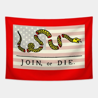 Join Or Die Tapestry