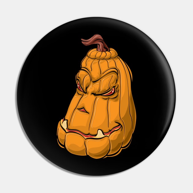 Fanged Jack O Lantern - Halloween 2019 Pin by OfficialTeeDreams