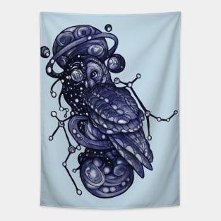 Galaxy Owl Tapestry