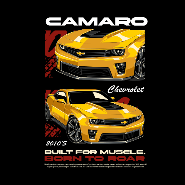 Chevy Camaro nostalgia by Harrisaputra