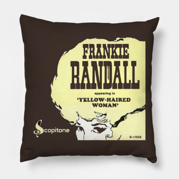 Yellow-Haired Woman Pillow by Limb Store