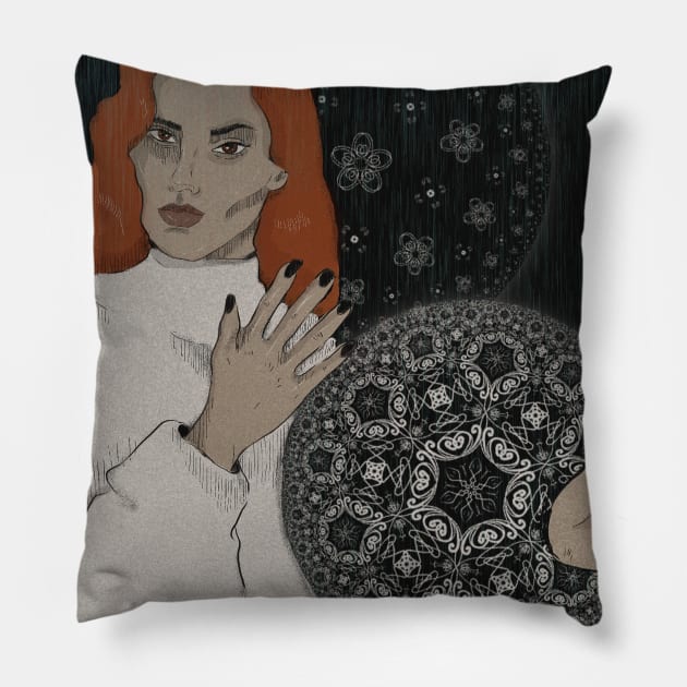 Psychedelic Pillow by DemoNero