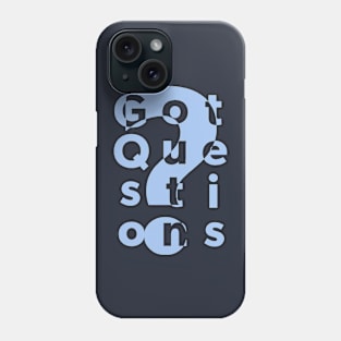 Question Mark Light Phone Case