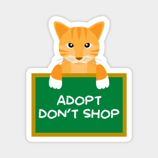 Advice Cat - Adopt Don't Shop Magnet