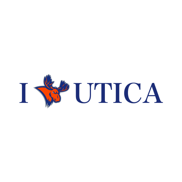 I HEART UTICA (with UC logo) by anrockhi