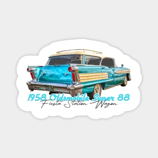 1958 Oldsmobile Super 88 Fiesta Station Wagon Magnet