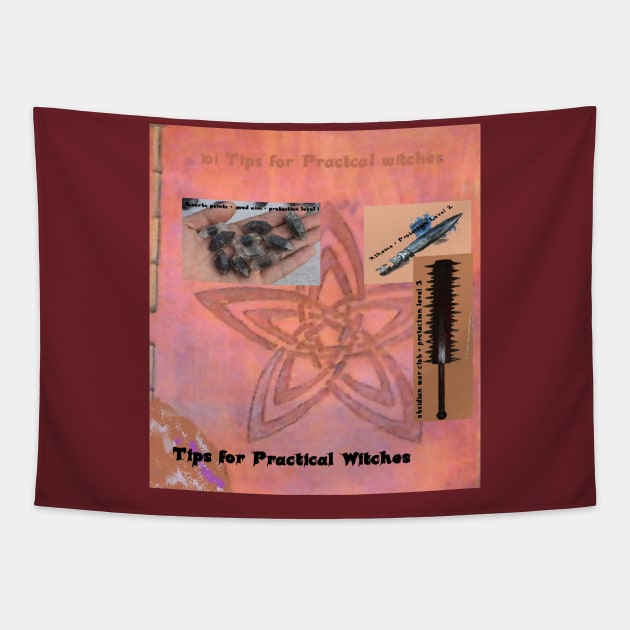 Tips for the Practical Witch Tapestry by In A Given Moment 