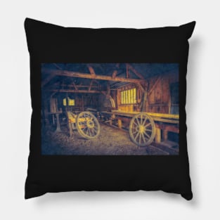 Saw mill#4 Pillow