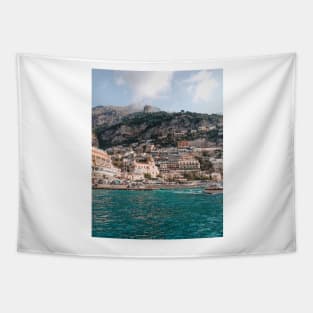 Positano, Amalfi Coast, Italy - Travel Photography Tapestry