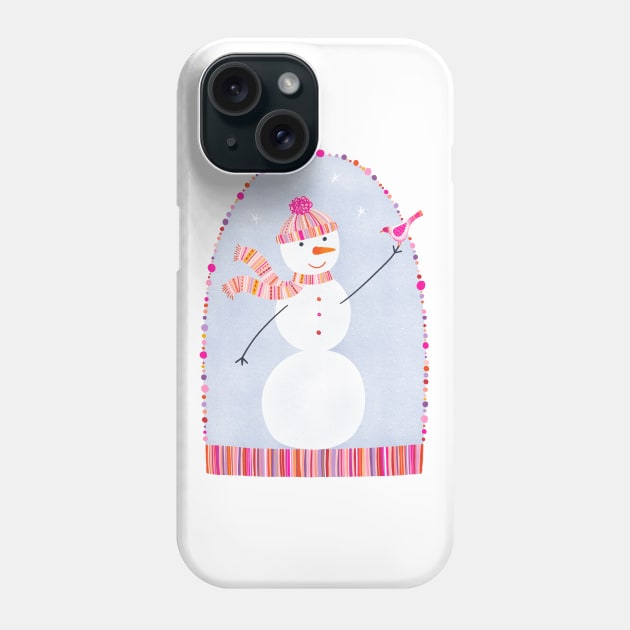 Boho Snowman Phone Case by NicSquirrell