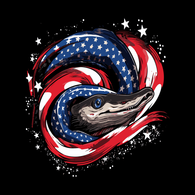 Patriotic Eel by JH Mart