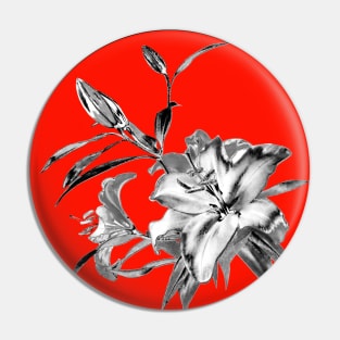 RED SUN Pin