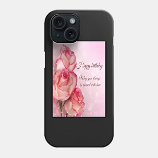 Always blessed with love Phone Case