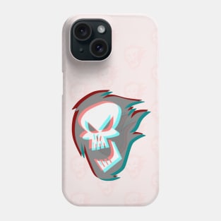 TD - Red-Hot Skull Phone Case