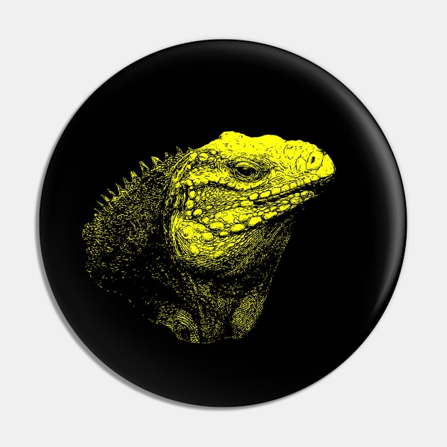 Iguana Pin by Guardi