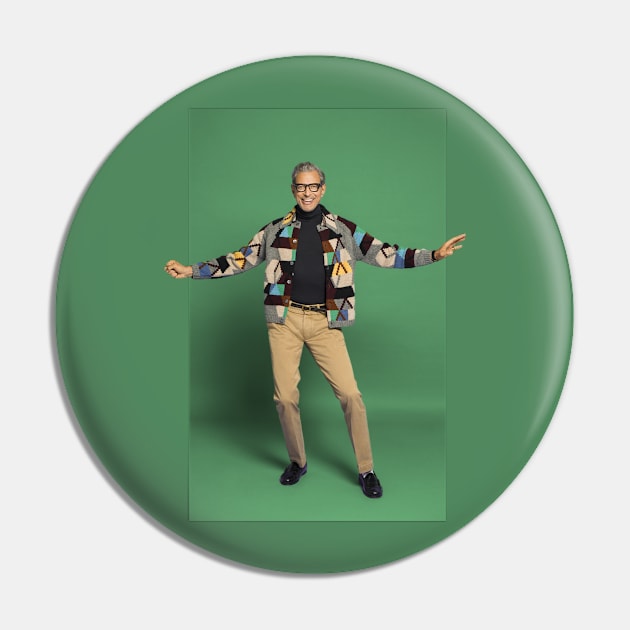 The Magnificent Jeff Goldblum Pin by Therouxgear