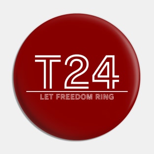 T24 - Let Freedom Ring - TrO - Inverted Pin