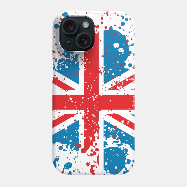 Union Jack Phone Case by Jamie Lee Art