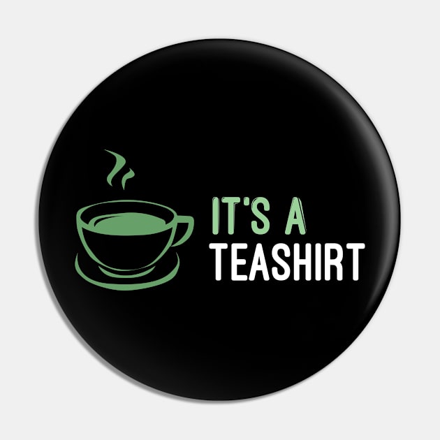 Tea Bag Flavorful Cup Brew Tea2Go Gift Wordplay Pin by Schimmi