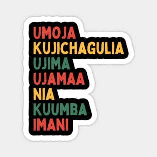 Kwanzaa 2023 For Men Women Kids Boys Girls - Kwanzaa Magnet