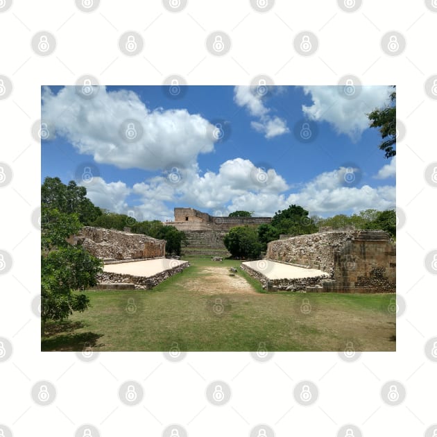 Uxmal: Ball Court by madagan11