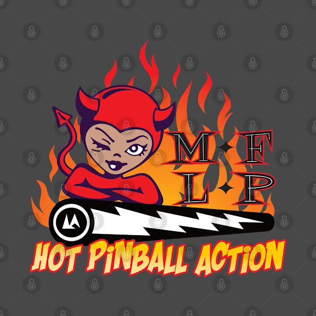 2-sided MFLP Hot Pinball Action by amelinamel