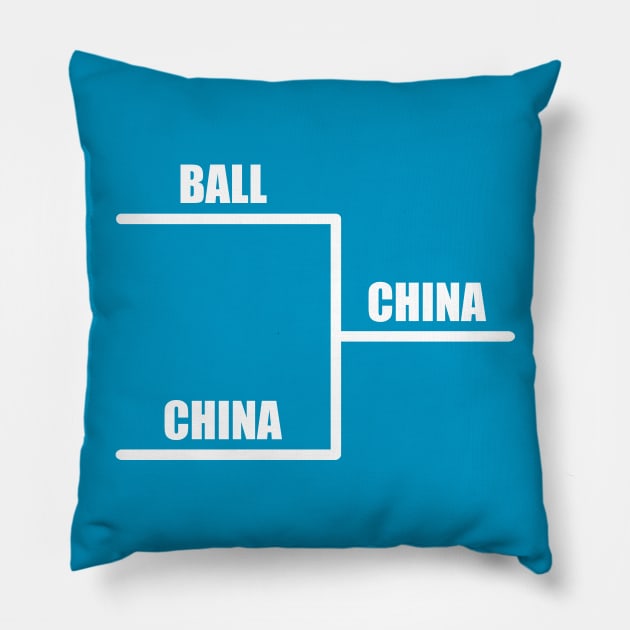 Ball Vs China Pillow by Lord Teesus