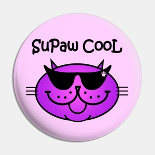 SuPaw CooL - PURRple Pin