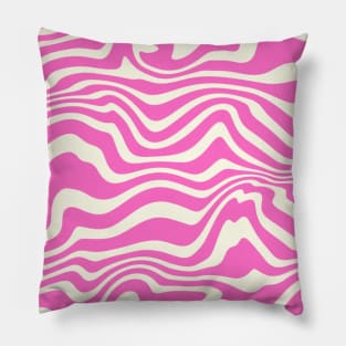 Pink zebra pattern Pillow