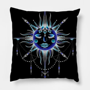 Beautiful sun design Pillow