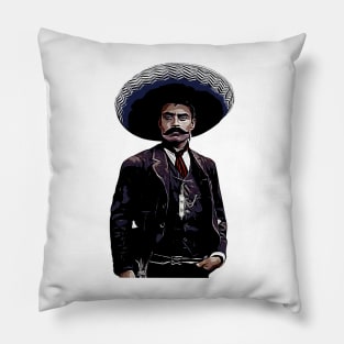 a Mexican revolutionary vintage Pillow