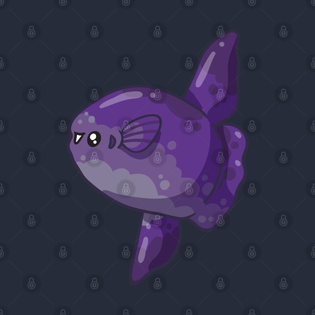 Ocean Sunfish by bytesizetreasure