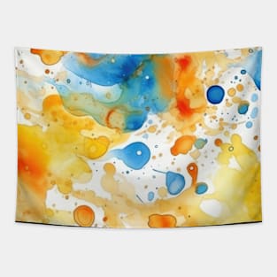 Abstract oil and water mix background Tapestry