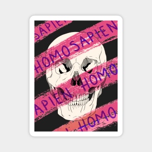 Homo Sapien Variant Pink Magnet