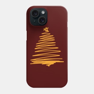 Christmas tree, holiday gifts Phone Case