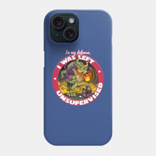 Left Unsupervised Phone Case