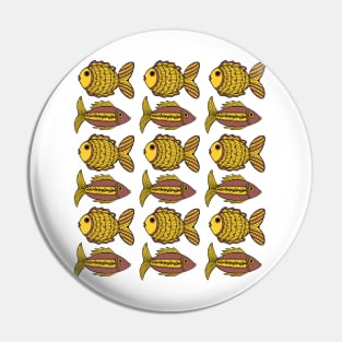 Ornamental Fishes, Ethnic Style Pin