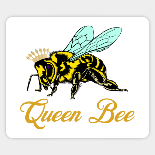 Womens Queen Bee Boss Lady Bee Gifts For Women' Sticker