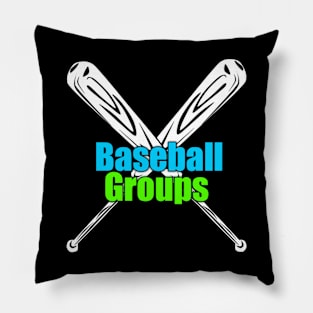 Baseball group design Pillow