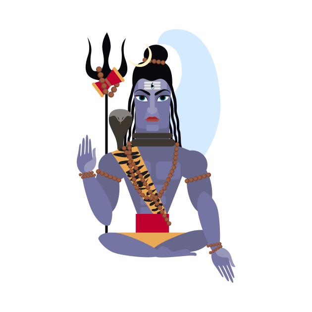 lord Shiva by Olga Berlet